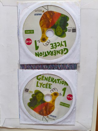 GENERATION LYCEE A1/A2 ELEVE+CD+DVD