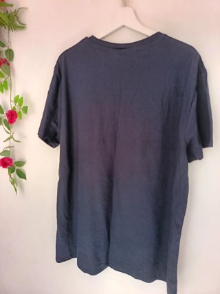 Camiseta azul talla 2XL