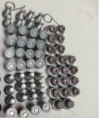 Tornillos antirrobo VW GOLF MK7.5 SEAT AUDI VW T7