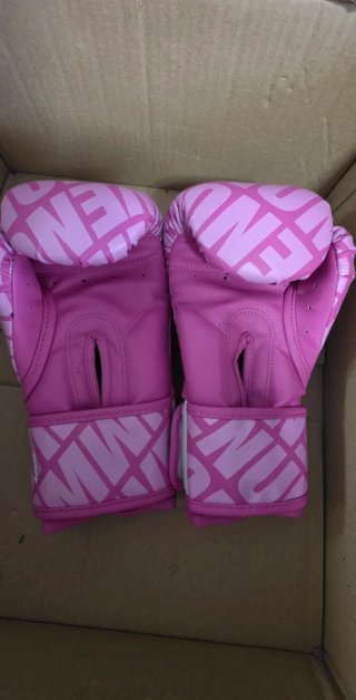 Guantes de boxeo Venum rosas 12oz
