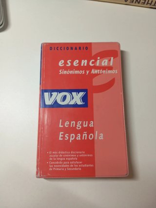 Diccionario esencial sinónimos y antónimos de l...