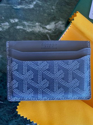 Porta carte Goyard grigio