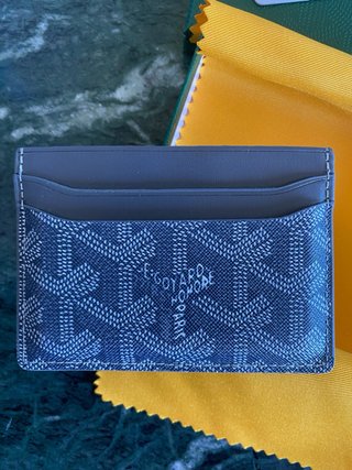 Porta carte Goyard grigio