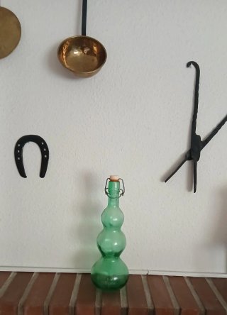Botella antigua de colección