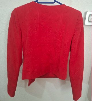 Chaqueta Esta Line roja mujer