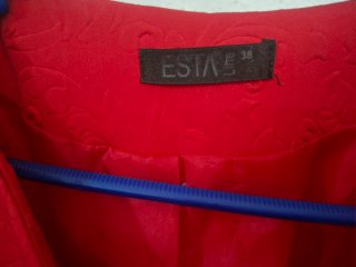 Chaqueta Esta Line roja mujer