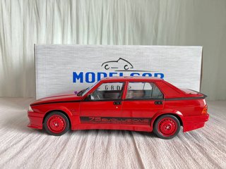 MCG 1:18 Alfa Romeo 75 Evoluzione Rosso