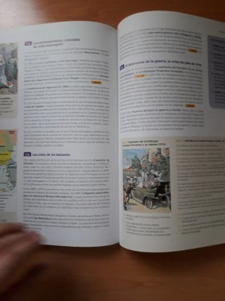 Historia del mundo contemporáneo, 1 bachillerato