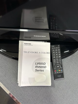 Televisor Toshiba REGZA HD Negro