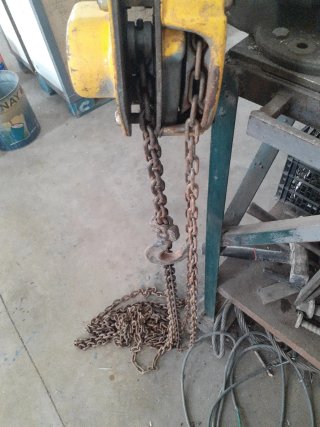 Polipasto de cadena 1 Ton
