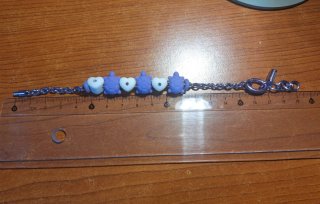 Braccialetto Morellato tartaruga viola cuore bianc