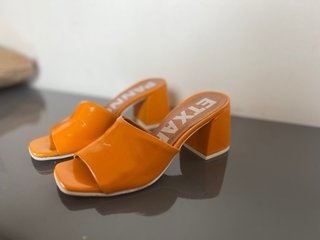 Sandalias Exart Panno Naranja Piel
