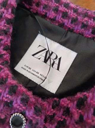 Blazer Cropped Zara