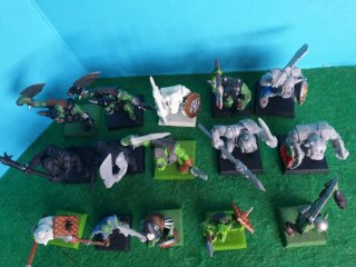 Lote orcos y goblins Warhammer