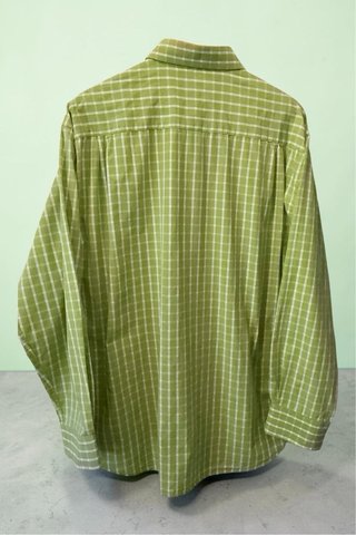Camisa Pierre Cardin cuadros verde