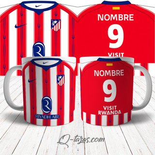 Taza Atletico Madrid 26-27 Personalizada