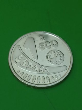 Moneda 1 ECU 1989 ESPAÑA