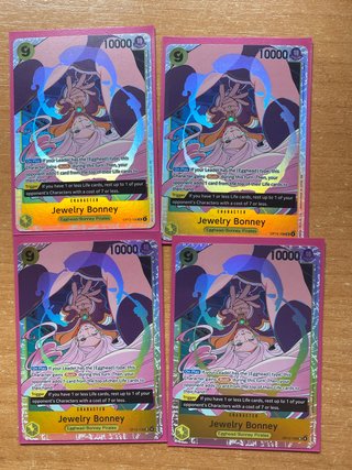 Jewelry Bonney SR - Playset x4 Cartas