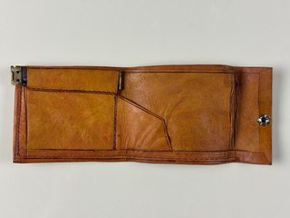 Cartera de cuero marroquí