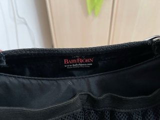Neceser de viaje BabyBjörn negro