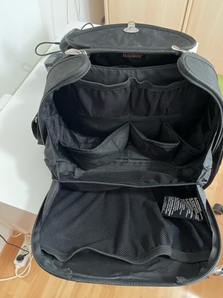 Neceser de viaje BabyBjörn negro
