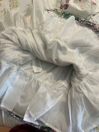 Vestido floral Fórmula Joven blanco
