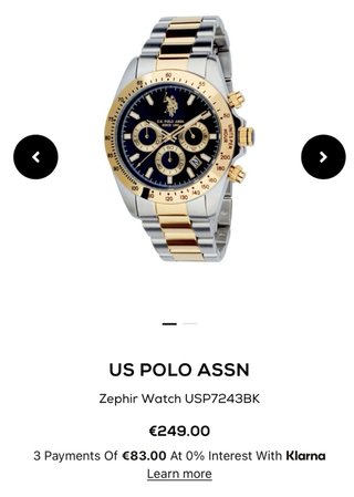 Reloj U.S. Polo Assn. bicolor