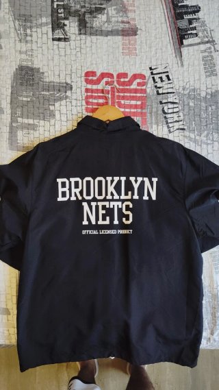 Chaqueta Impermeable Brooklyn Nets NBA Talla S