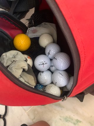 Juego Palos Golf Meridian EVO Boomerang, carro