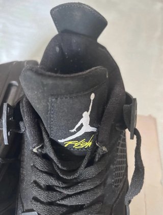 Jordan 4 Retro Negro Talla 44 Buen Estado