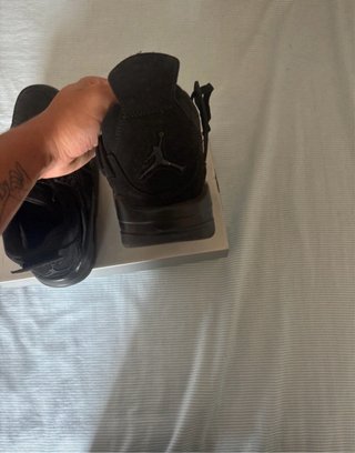 Jordan 4 Retro Negro Talla 44 Buen Estado