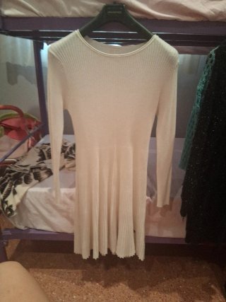 Vestido de punto Springfield Talla S