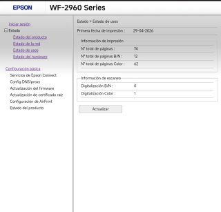 Stampante Epson WorkForce WF-2960DWF Wi-Fi