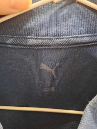 Polo Puma Valencia CF Azul y Blanco