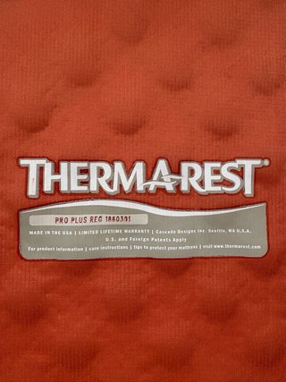 Colchoneta Term-A-Rest Pro Plus Naranja