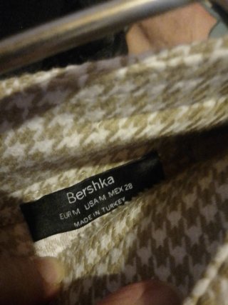 Falda Bershka cuadros cadena