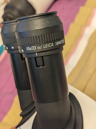 MICROSCOPIO LEICA S9E OCULARI 10X23