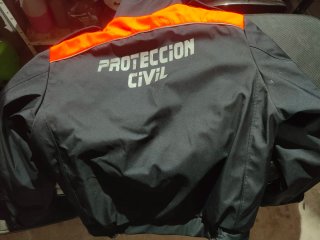 Chaqueta Protección Civil bicolor,nueva talla S.
