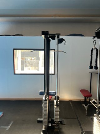 Máquina de gimnasio: Jalon, Remo, Cruce
