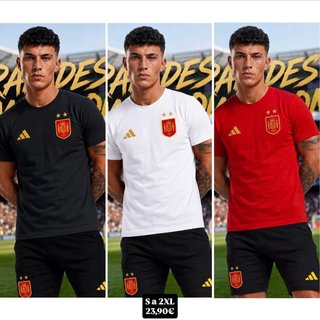 Camisetas España Tallas S a 4XL
