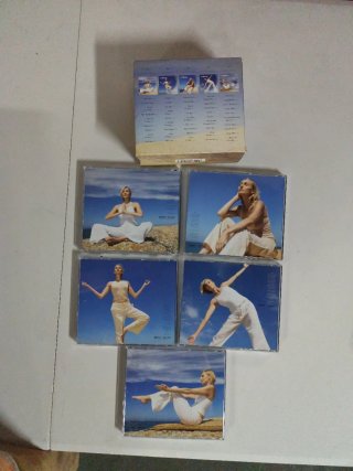 Lote 6 DVDs Wellness Yoga y Meditación