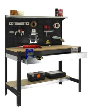 Simon Rack Banco de Trabajo de 121x61x145 cm