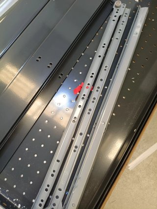 Simon Rack Banco de Trabajo de 121x61x145 cm