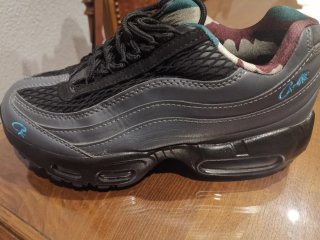 Nike Air Max 95 Corteiz negras y azules TALLA 38
