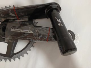 Bielas 165 dubwide XPLR sram force D2 40T / 42T