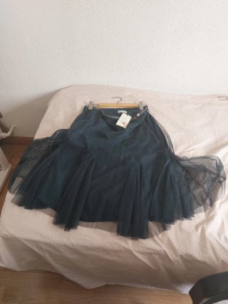 Falda vintage Noa Noa verde