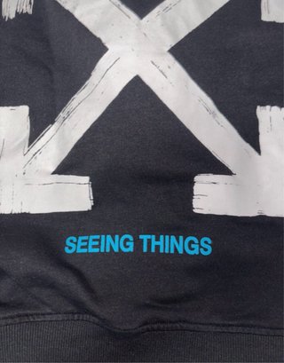 Sudadera Off-White Negra Talla S