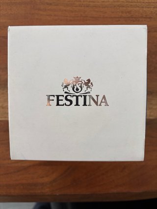 Reloj Festina Hombre Negro y Plateado