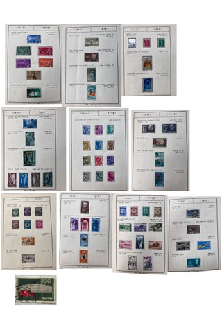 Colección sellos Israel 1948-1962