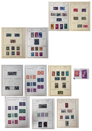 Colección sellos Israel 1948-1962